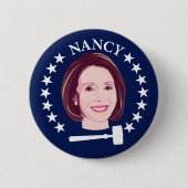 Nancy, gnädige Frau Speaker Button (Vorderseite)