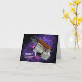 Nancy Grace Roman Space Telescope Card Karte (Gelbe Blume)