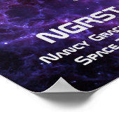 Nancy Grace Roman Space Telescope Poster (Ecke)