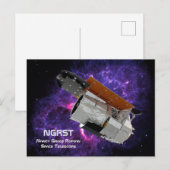 Nancy Grace Roman Space Telescope Postkarte (Vorne/Hinten)
