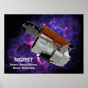 Nancy-Grace-Roman-Weltraumteleskop Poster