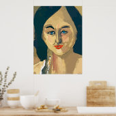 Nancy, Homage to Matisse Poster (Küche)