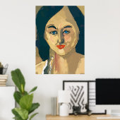 Nancy, Homage to Matisse Poster (Heimbüro)