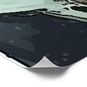 Nancy im weißen Stuhl Poster (Ecke)