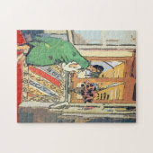 Nancy in Fenster 2 Puzzle (Horizontal)