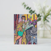 Nancy in Health Mask Postkarte (Stehend Vorderseite)