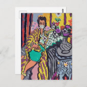 Nancy in Health Mask Postkarte (Vorne/Hinten)