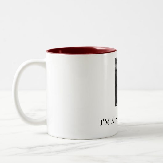 Nancy-Junge Zweifarbige Tasse (Links)