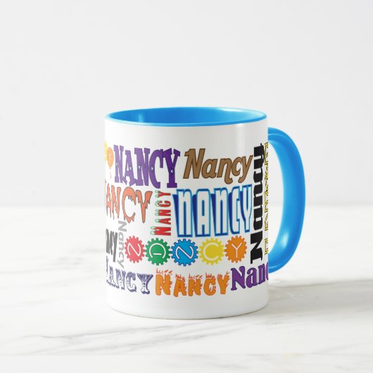 Nancy-Kaffee-Tasse Tasse (VorderseiteRechts)