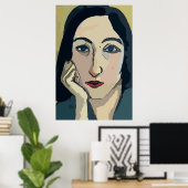 Nancy , Matisse Style Poster (Heimbüro)