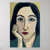 Nancy , Matisse Style Poster (Vorne)
