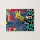 Nancy mit Gitarre Puzzle (Horizontal)