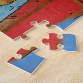 Nancy mit Sitzkatze Puzzle (Seite)