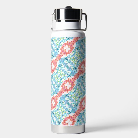 Nancy Mosaic Water Bottle Trinkflasche (Hinten)