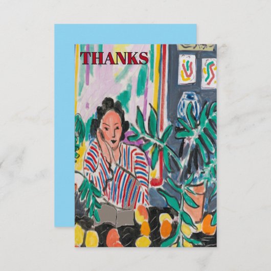 Nancy on Cell Phone, add text, Poster Dankeskarte (Vorne/Hinten)