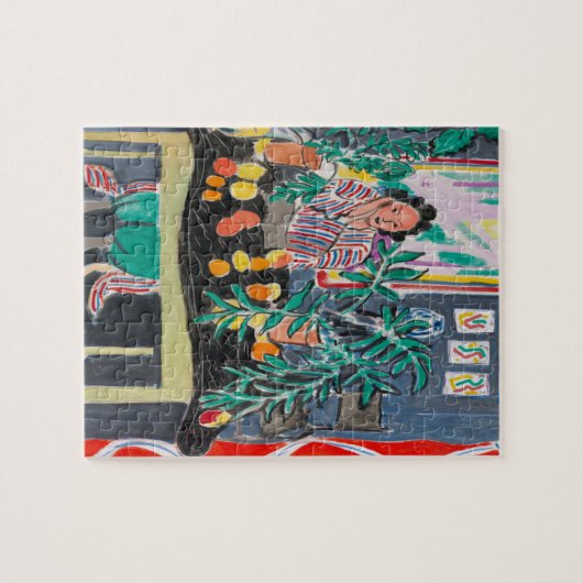 Nancy On Phone Jigsaw Puzzle (Horizontal)