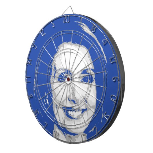 NANCY PELOIS DARTSCHEIBE (Vorderseite rechts)