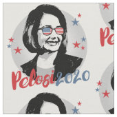 Nancy Pelosi 2020 Stoff (Nahaufnahme)