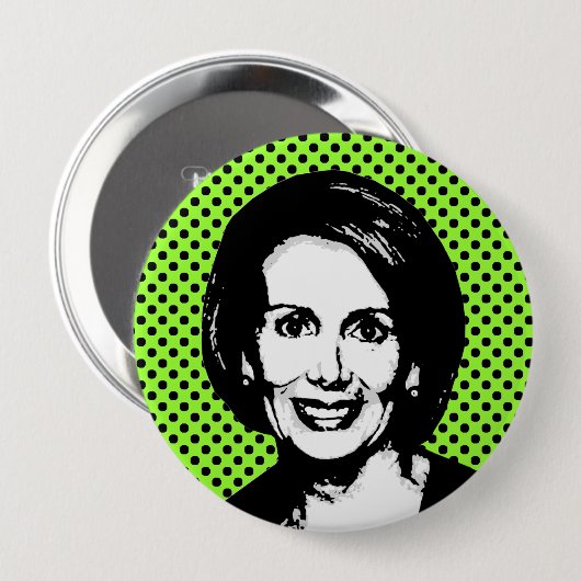 Nancy Pelosi 2 Button (Vorne & Hinten)