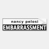 Nancy Pelosi Autoaufkleber (Vorne)