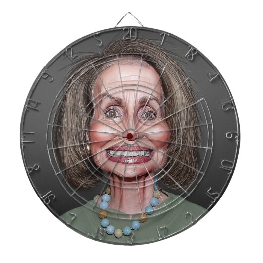 Nancy Pelosi Dartscheibe (vorne)