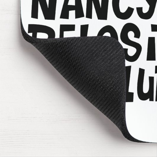 Nancy Pelosi-Fanclub Mousepad (Ecke)