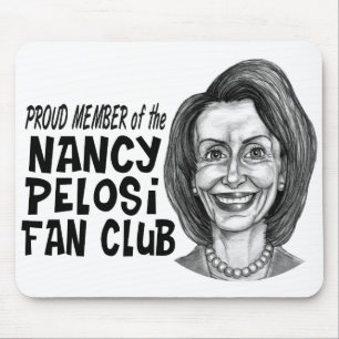 Nancy Pelosi-Fanclub Mousepad