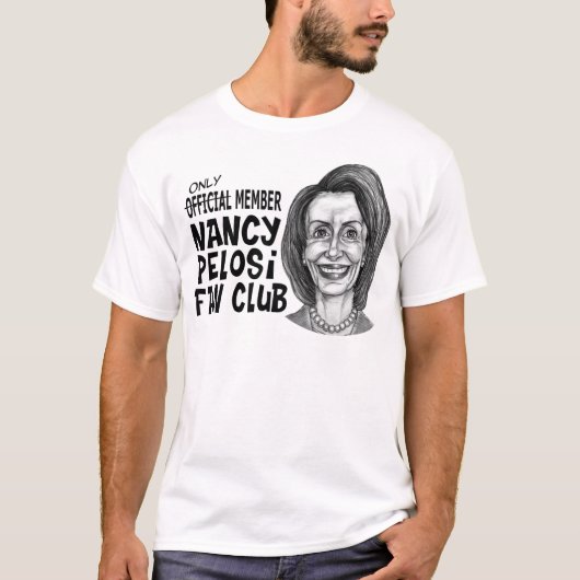 Nancy Pelosi-Fanclub T-Shirt (Vorderseite)