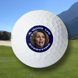 Nancy Pelosi Good Lie Golfball