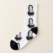 Nancy Pelosi Graffiti Art Socken (Links - Außen)
