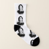 Nancy Pelosi Graffiti Art Socken (Links - Innen)