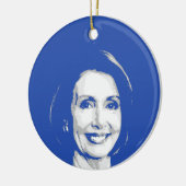 NANCY PELOSI KERAMIK ORNAMENT (Links)