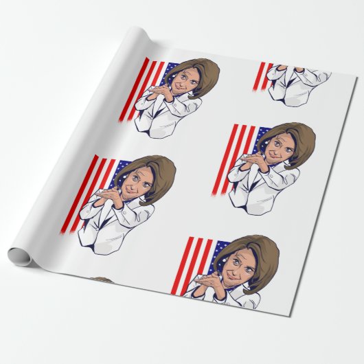Nancy Pelosi klatschende Meme Geschenkpapier (Ungerollt)