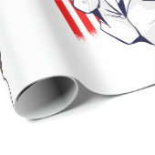 Nancy Pelosi klatschende Meme Geschenkpapier (Rolleneckpunkt)