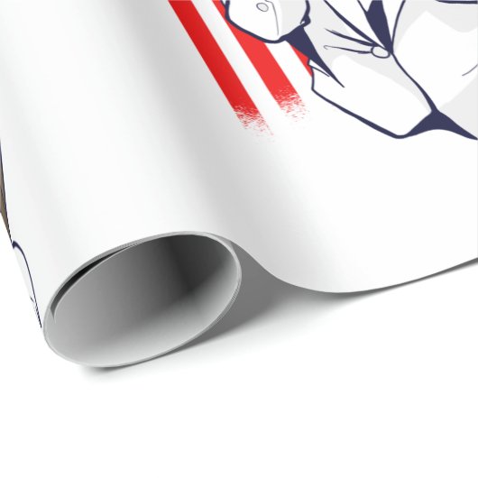 Nancy Pelosi klatschende Meme Geschenkpapier (Rolleneckpunkt)