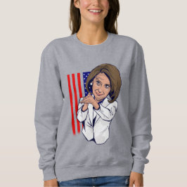 Nancy Pelosi klatschende Meme Sweatshirt