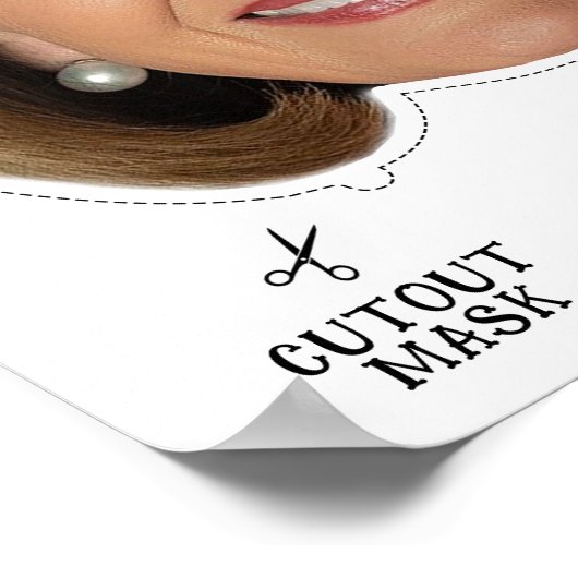 Nancy Pelosi Kostümmaske Poster (Ecke)