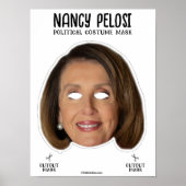 Nancy Pelosi Kostümmaske Poster (Vorne)