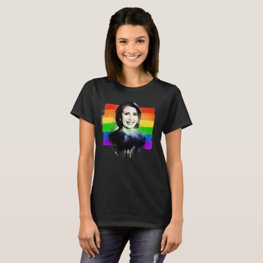 Nancy Pelosi Pride T - Shirt (Vorne ganz)