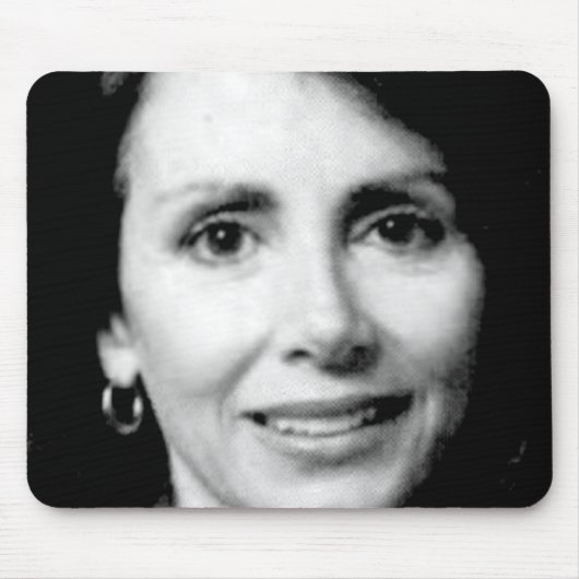 Nancy Pelosi Young Congressional Foto Mousepad (Vorne)