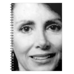 Nancy Pelosi Young Congressional Foto Notizblock