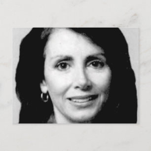 Nancy Pelosi Young Congressional Foto Postkarte