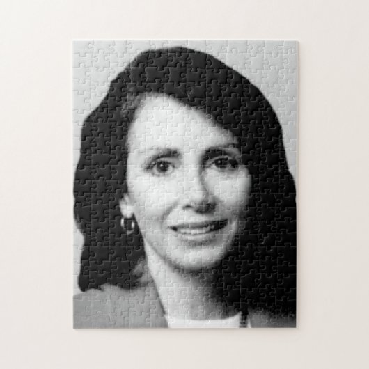 Nancy Pelosi Young Congressional Foto Puzzle (Vertikal)