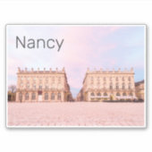 Nancy Place Stanislas Grand Est France Sunset Aufkleber (Vorderseite)