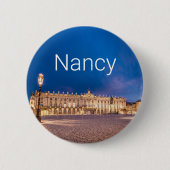 Nancy Place Stanislas Grand Est France Sunset Button (Vorderseite)