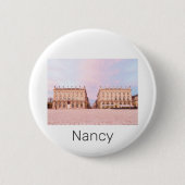 Nancy Place Stanislas Grand Est France Sunset Button (Vorderseite)