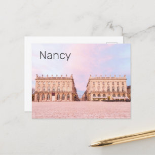 Nancy Place Stanislas Grand Est France Sunset Feiertagspostkarte