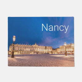 Nancy Place Stanislas Grand Est France Sunset Fußmatte