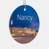 Nancy Place Stanislas Grand Est France Sunset Keramik Ornament (Rechts)