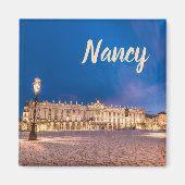 Nancy Place Stanislas Grand Est France Sunset Magnet (Vorne)